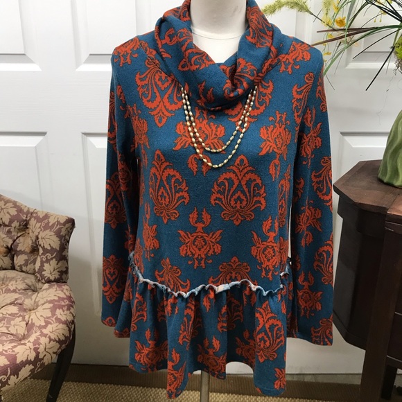 NWT Entro Cowl Neck Long Sleeve S - Picture 1 of 4